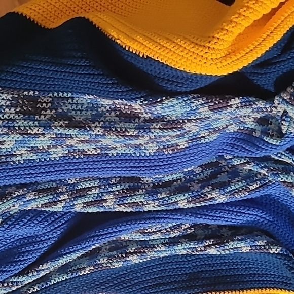 Hand Crafted Crochet Quilt New - Picture 2 of 6